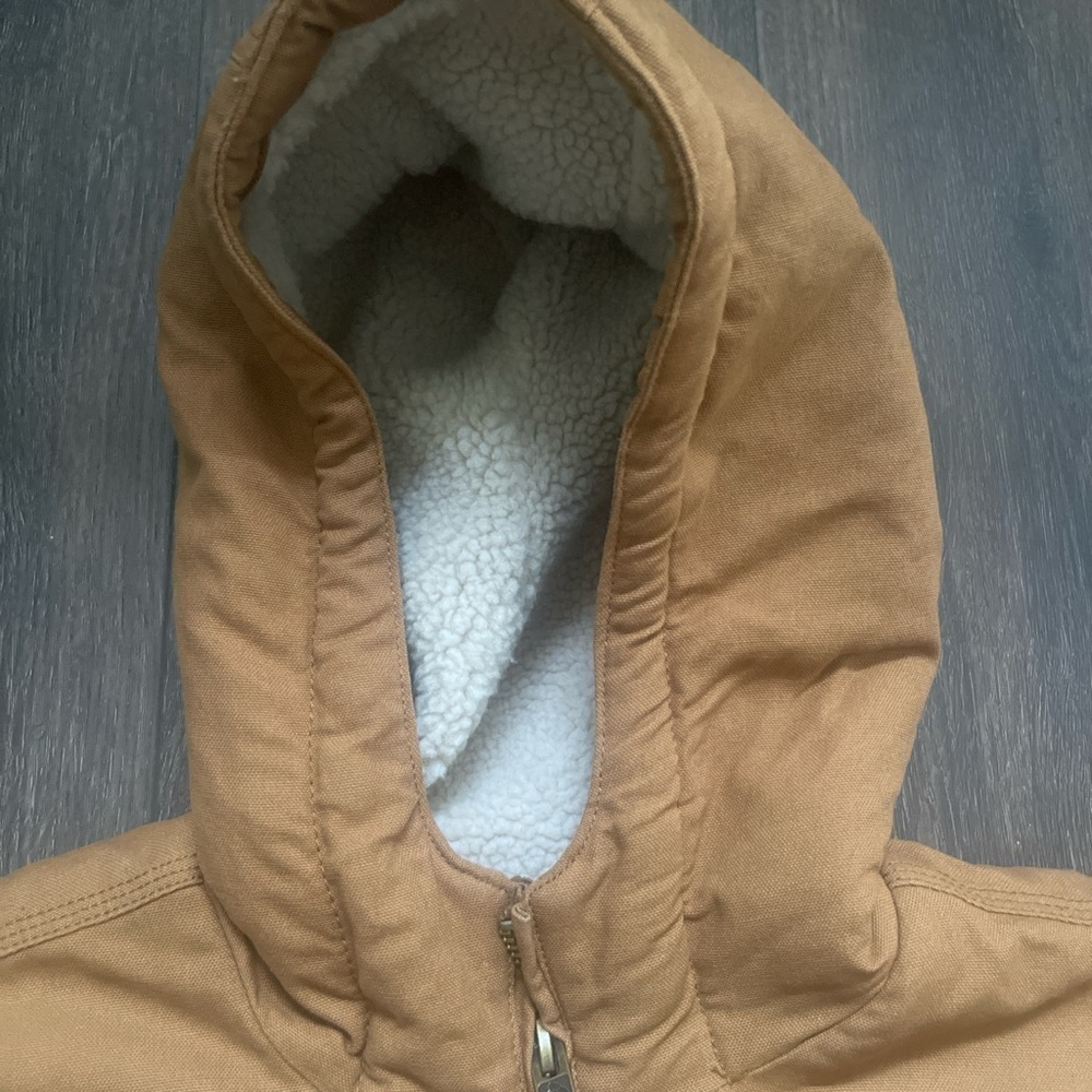 Dickies Duck High Pile Fleece Lined Hooded Jacket Size XL - Picture 7 of 9